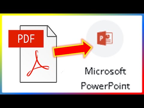Cómo convertir un PDF en PowerPoint ( pptx )