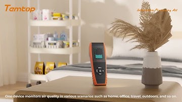 Temtop P600 Air Quality Monitor Portable Laser PM2.5 PM10 Particle Detector Professional Device