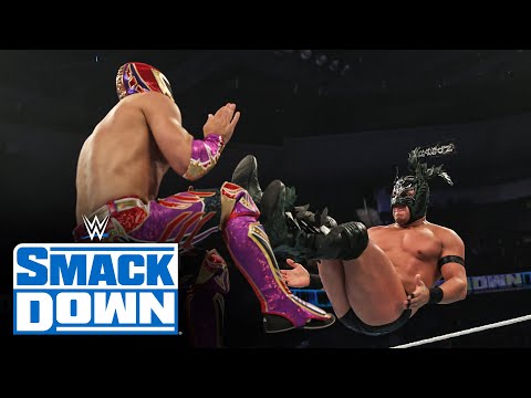 Dragon Lee takes on Axiom in an incredibly explosive showdown: SmackDown highlights: Nov. 17, 2023