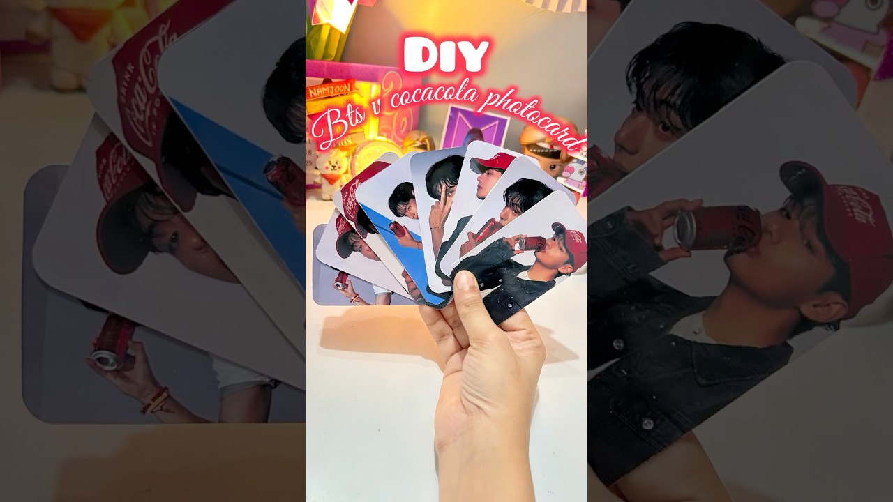 Diy Bts Photocard 