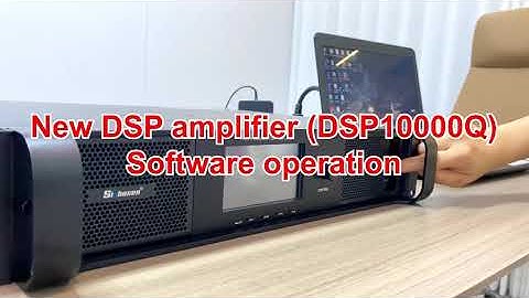 New DSP10000Q! AES FIR Class Td Dsp Switching Power Amplifier ! Touch Screen/Software Control!