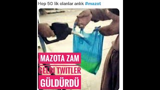 Mazota Zam Geldi Twitler Havada Uçtu, Komik Video, Lpg Ye Zam