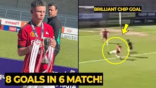 Kai Rooney scored goal again and bring another trophy this season for United U14 | Man Utd News