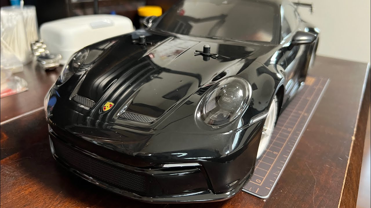 タミヤ　ポルシェ　911 GT3 R 992 ボディ 1/10RC ポルシェ 911 GT3 R (992) (TT-02シャーシ): RCモデル