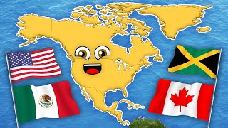 Countries of North America and South America | Continents of the World screenshot 5