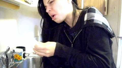 My sisters first time using a Neti Pot LOL