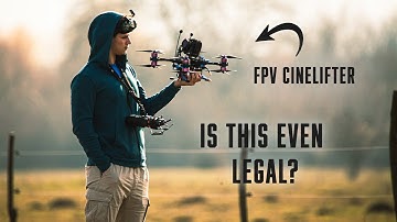 I Built a Cinelifter FPV Drone from Scratch  | Full Build + First Flight