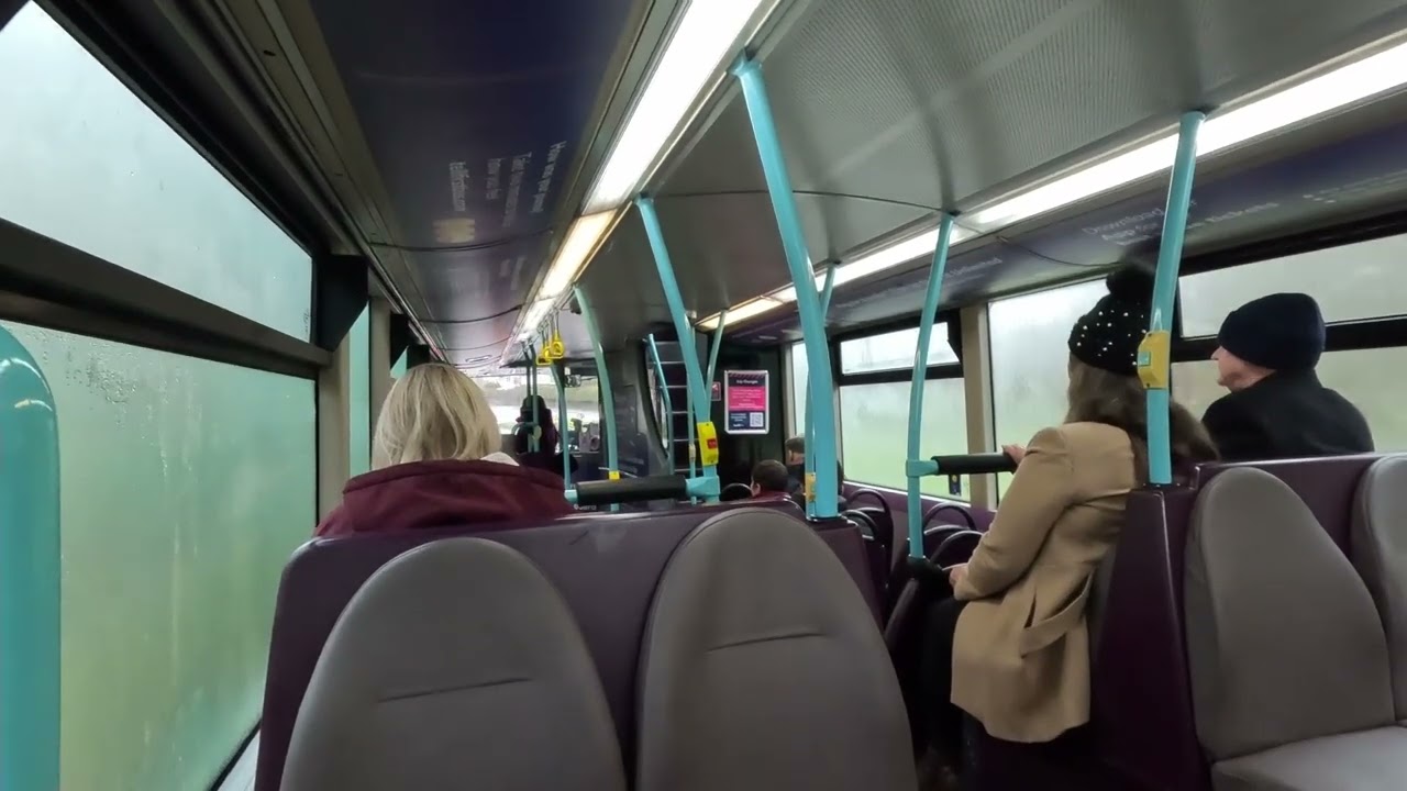 *REDLINING HILL CLIMB* First Huddersfield B9TL/Gemini | Route 363 | YJ08 GVW (37084)