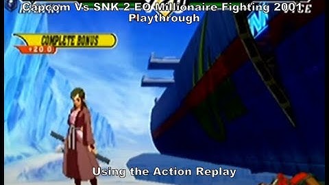 Capcom vs Snk 2 EO Millionaire Fighting 2001 Hibiki Playthrough using the AR for GC :D #Nintendo