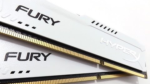 Kingston HyperX Fury 1866Mhz CL10 8GB Memory Kit Review