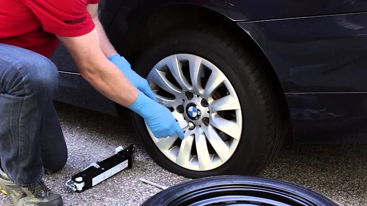 Changing a Flat Tire on a BMW or MINI - BavAuto Space Saver Spare Tire Kit