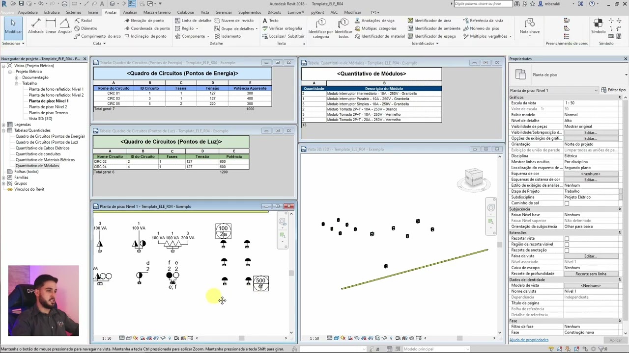 Capa do vídeo: Novidades do Template Revit Elétrico Essencial 2023 (Parte 2)