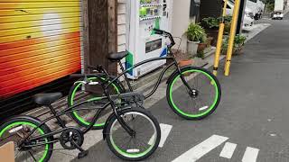 親子リンクコーデビーチクルーザー_Feeling of Decks キッズ20インチ×シングルギアとType-X 26インチ×シングルギア