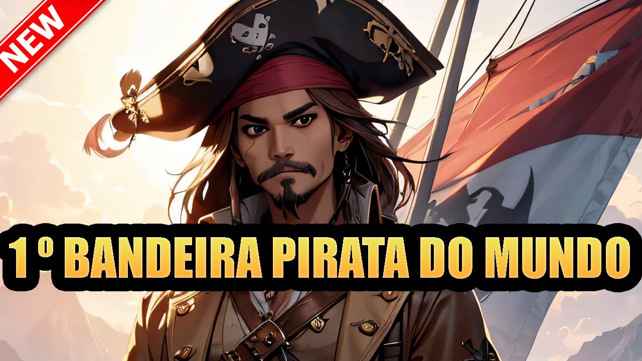 COMO ERA A 1º BANDEIRA PIRATA DO MUNDO YouTube COMO ERA A 1º BANDEIRA PIRATA DO MUNDO YouTube