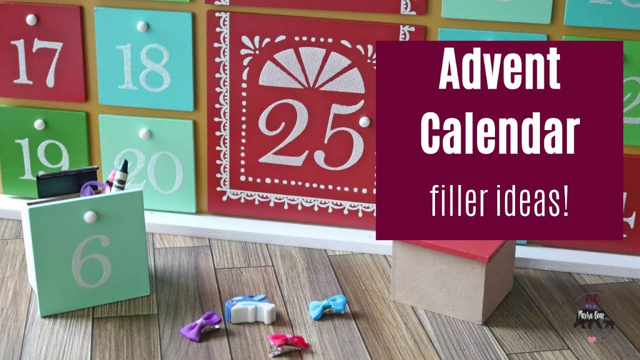 Advent Calendar Filler Ideas - YouTube