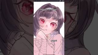 Information eye rendering tutorial🍒 #digitalartist #animeart Guide