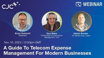 WEBINAR: A Guide To Telecom Expense Management For Modern Businesses