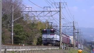 EF65-2117 5087レ貨物列車 三島-沼津間