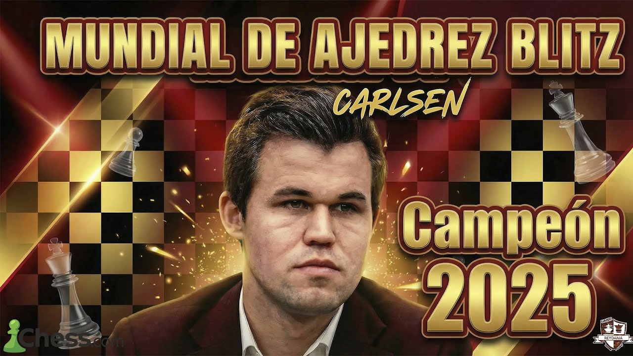 Campeón en la Brutal FINAL del Campeonato del Mundo de Ajedrez Blitz 2025