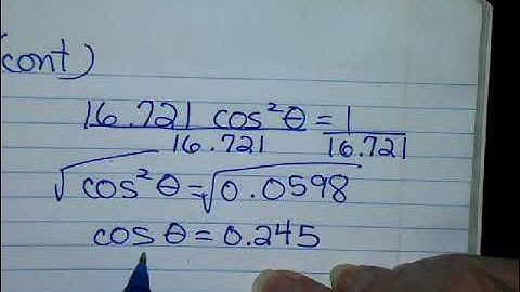 Algebra 2 Final Day Lesson 17.3 Pythagorean Identity