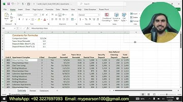 Exp22_Excel_Ch05_ML2_Apartments | Exp22 Excel Ch05 ML2 Apartments_Mylab_Excel_Ch05 | ml2 apartments