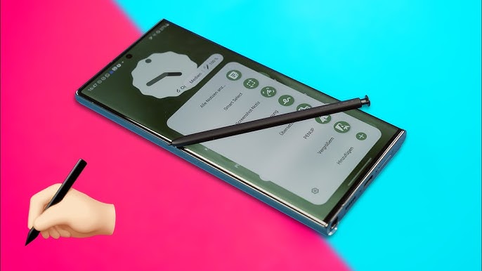 Galaxy S23 Ultra: Eingabestift S Pen und Screen Off-Memo verwenden - YouTube