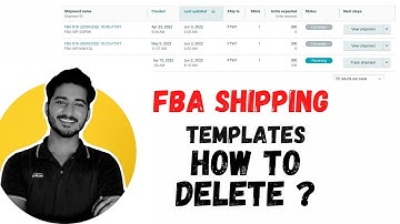 How to delete Amazon FBA Shipping Templates-Amazon FBA Shipping- Ali Haider