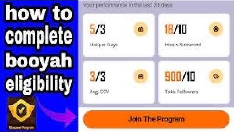 How To Join Booyah Streamer Program In 3 Days (GUARANTEED) / FULL DETAILS ￼