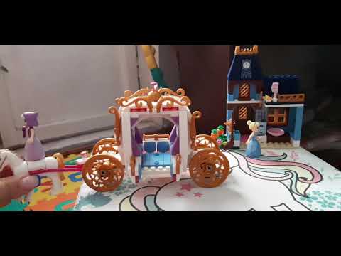 Видео для детей.Собираем конструктор LEGO Принцесс Дисней . Video for kids and Lego Princess Disney