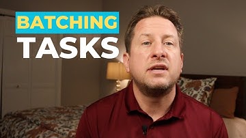 Task Batching Will 3X Your Productivity