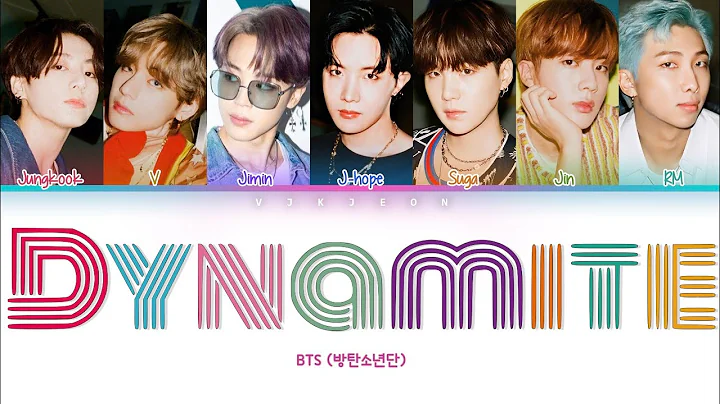 BTS (방탄소년단) - 'Dynamite' (Color coded lyrics/Eng/가사)