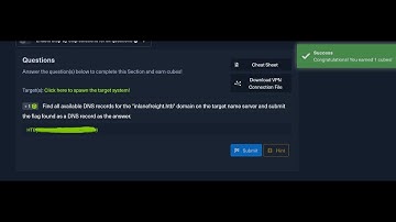 Attacking Common Services HTB (Attacking DNS section)