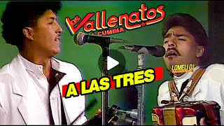 1992 - A LAS TRES - Los Vallenatos De La Cumbia - En Vivo -