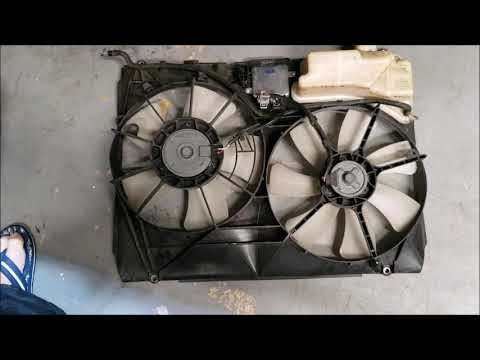 How to replace the radiator on a 2005 lexus rx330