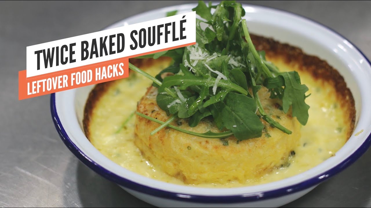 Twice Baked Souffle | Leftover Christmas food hacks - YouTube