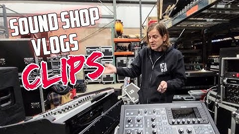Sound Shop Vlogs Clips Channel Preview | Behringer Wing Cat 5 Pop Test