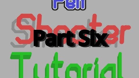 Scratch - Pen Shooter Tutorial - Part Six