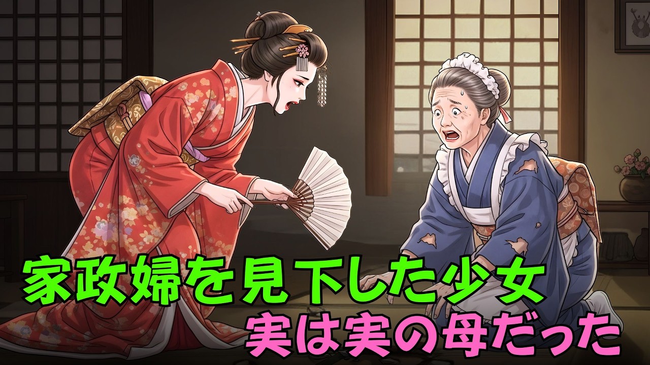 家政婦を見下した少女…実は実の母だったと知った衝撃の結末| 野談 | 伝説 | 昔話 | 説話 | 民話
