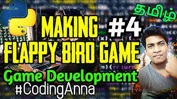 #4 FlappyBirdGame:: Creating Illusions in pygame || GameDevelopment Tutorials || CodingAnna