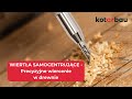 ZESTAW WIERTEŁ SAMOCENTRUJĄCYCH ZESTAW 4 - Różne średnice, precyzyjne wiercenie w drewnie | Zobacz