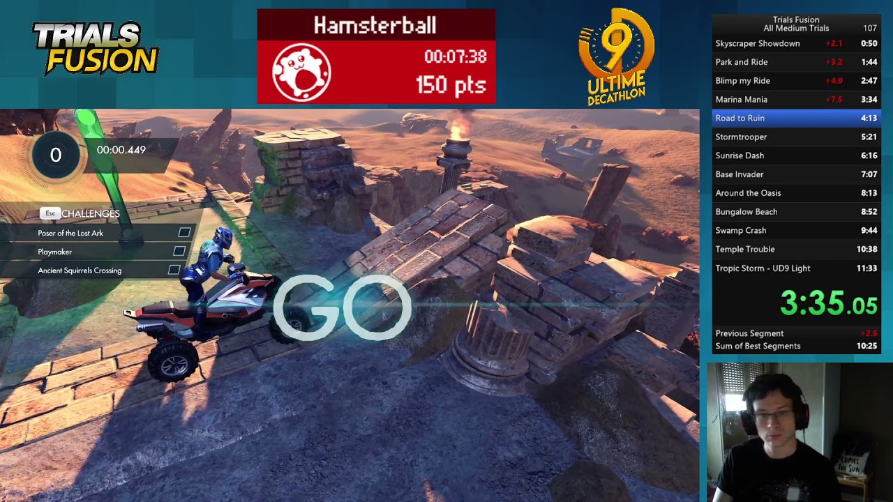 Trials Fusion All Medium Races in 