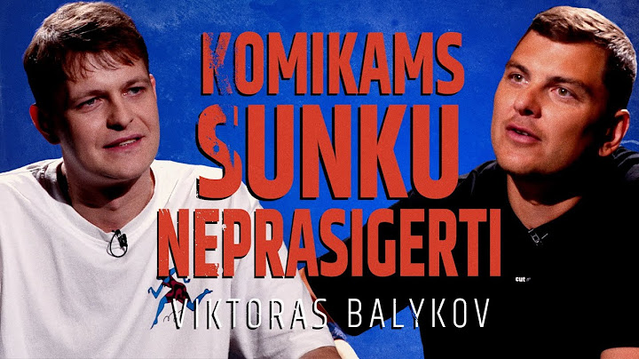 Nepatogūs klausimai su Rolandu Mackevičiumi. Svečiuose – Viktoras Balykov