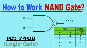 How to Work NAND Gate?....in Bengali #Logic_Gate