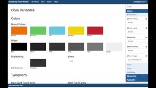 Bootstrap Theme Builder - CS50X Final Project