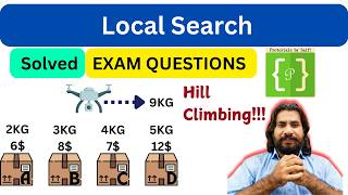 Local Search Solved Examples | Part-1| Hill Climbing