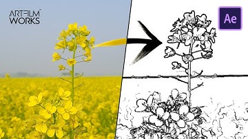 Convert Any Video into 2D Sketch : After Effects Hindi Tutorial