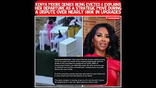"OUTFIT LAID OUT FOR COURT" KENYA MOORE FIRES BACK AT EVICTION RUMORS AMID SALON CLOSURE! Wealth