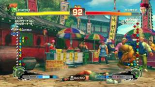 SSF4 AE: T SRAI (Blanka) vs Teppeki123 (Viper) - Ranked Match (720p HD)