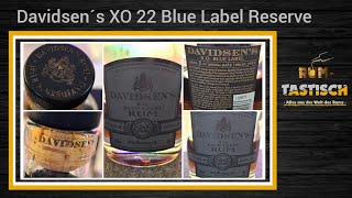 Davidsen´s XO 22 Blue Label Reserve - 42% Vol. 🥃 So schmeckt Extra Old!
