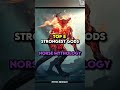 Top 8 stronghest gods in norse mythology.